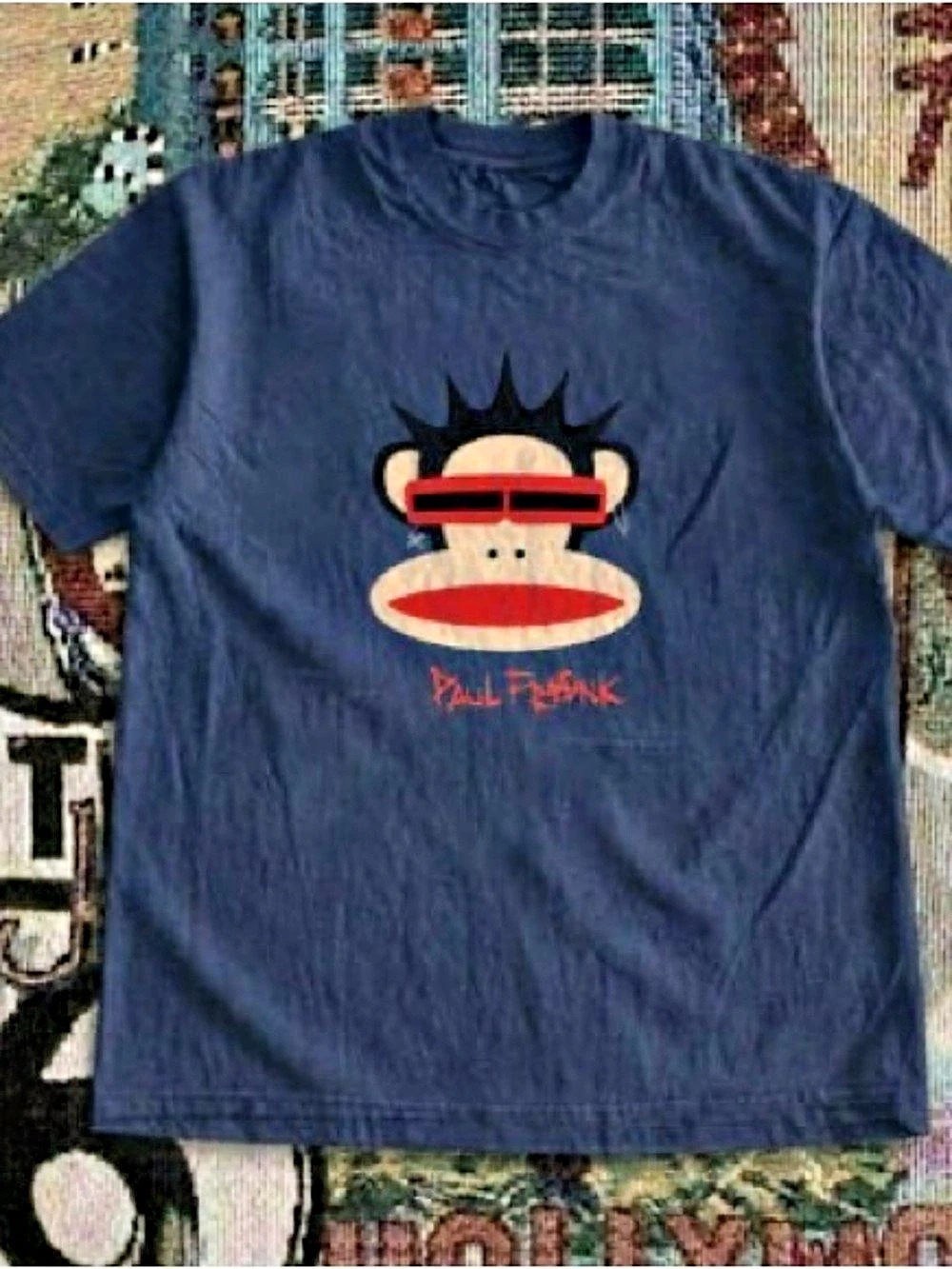 Paul Frank Julius Monkey Graphic T-Shirt Blue